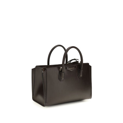 Givenchy Brown Calf Leather Bos Taurus Shoulder Bag