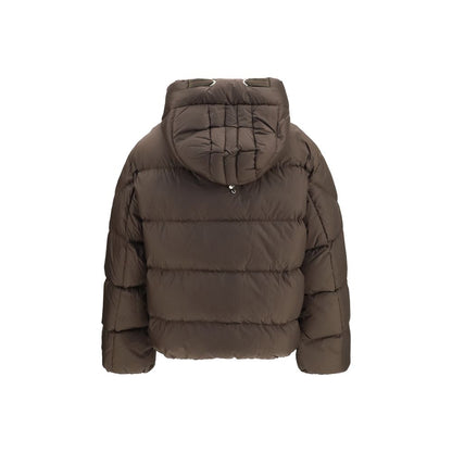Parajumpers Brown Goose Down Full-Length Jacket