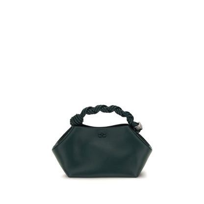 Ganni Bicolor Recycled Leather Shoulder Bag