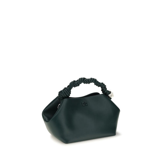 Ganni Bicolor Recycled Leather Handbag