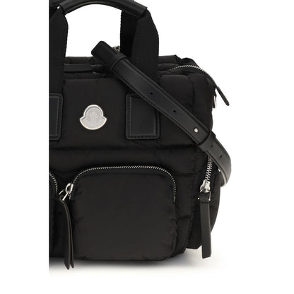 Moncler Black Nylon Shoulder Bag