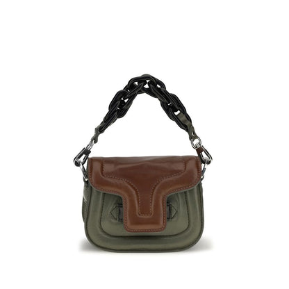 Pierre Hardy Brown Calf Leather Bos Taurus Handbag