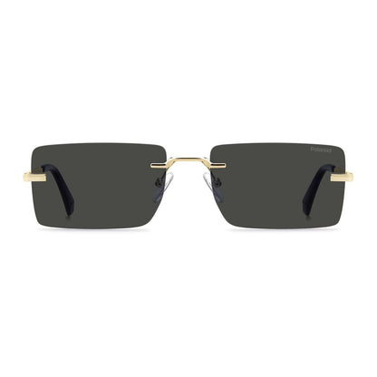 Polaroid Black Metal Sunglasses