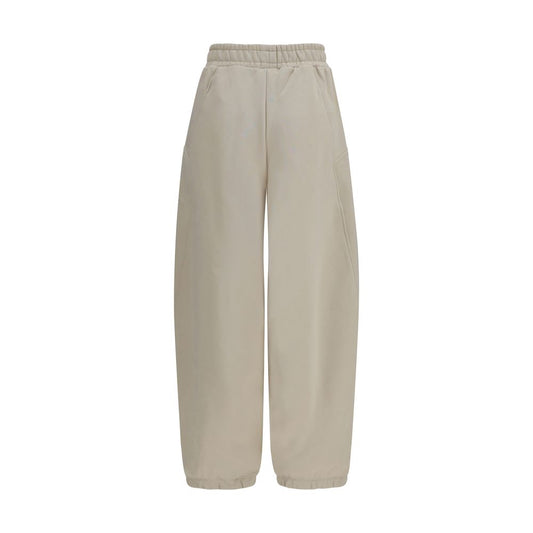New Balance Beige Cotton Joggers (Workout Pants)