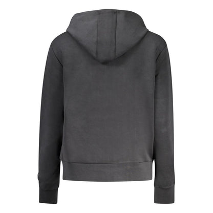 Guess Jeans Black Polyester Women's Hoodie