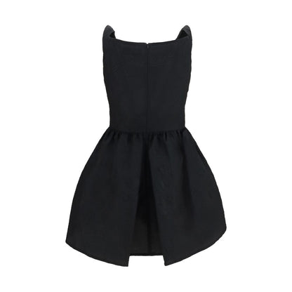 Vivienne Westwood Black Cotton Casual Dress