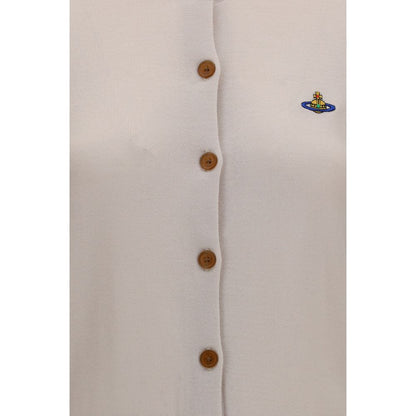 Vivienne Westwood Beige Wool Oves Aries Cardigan