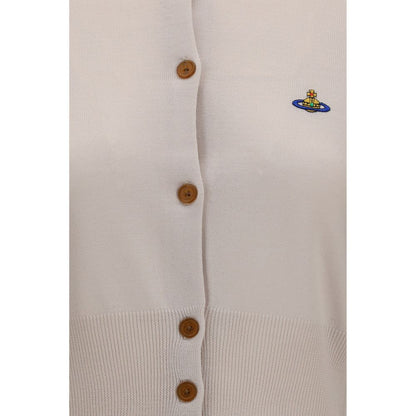 Vivienne Westwood Beige Silk Cardigan