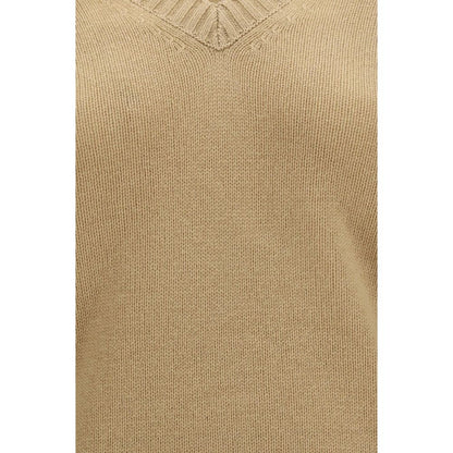 Allude Beige Cashmere Sweater