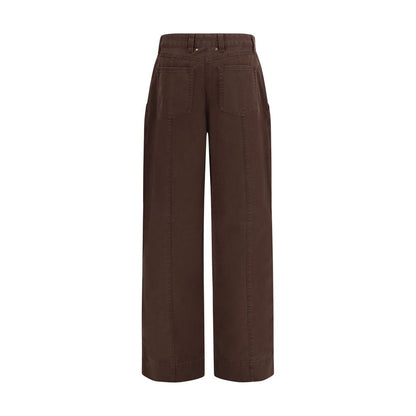 Golden Goose Brown Cotton Cargo Pants