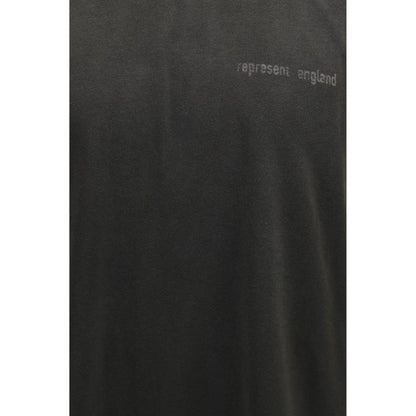 Represent Gray Cotton T-Shirt