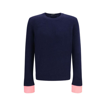 Prada Blue Wool Oves Aries Sweatshirt