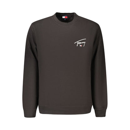 Tommy Hilfiger Black Cotton Men's Sweatshirt