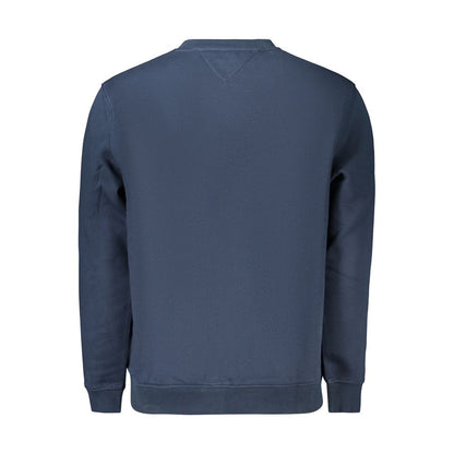 Tommy Hilfiger Blue Cotton Men's Sweatshirt
