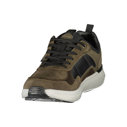 Lumberjack Green Polyester Athletic Sneakers