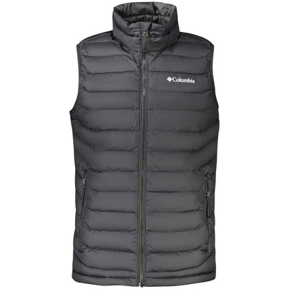 Columbia Black Polyester Sleeveless Jacket