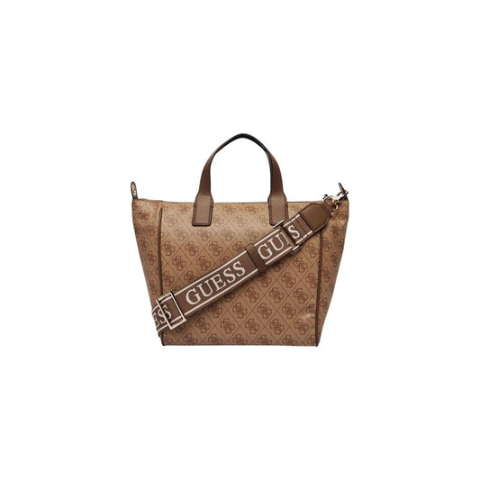 Guess Beige Polyethylene Handbag