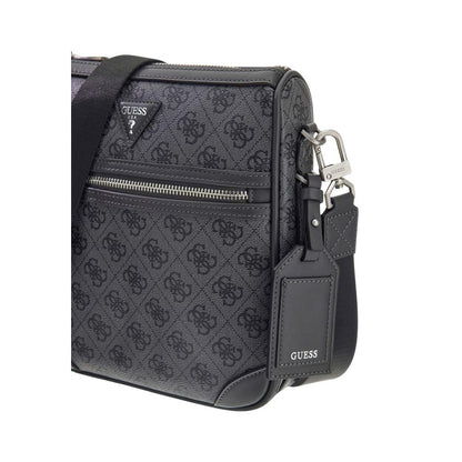 Guess Gray Polyethylene Messenger Bag