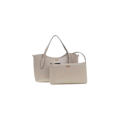 Guess Beige Polyethylene Handbag