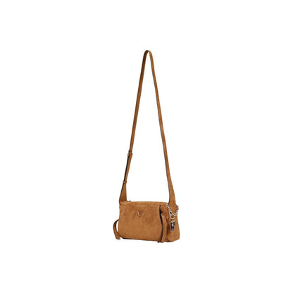Guess Brown Polyester Handbag