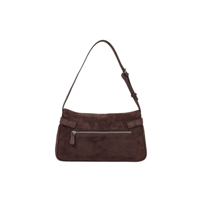 Guess Brown Polyester Handbag