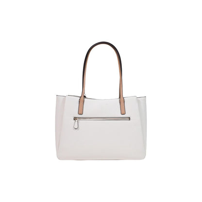 Guess Beige Polyethylene Handbag