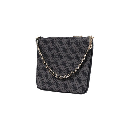 Guess Gray Polyester Handbag