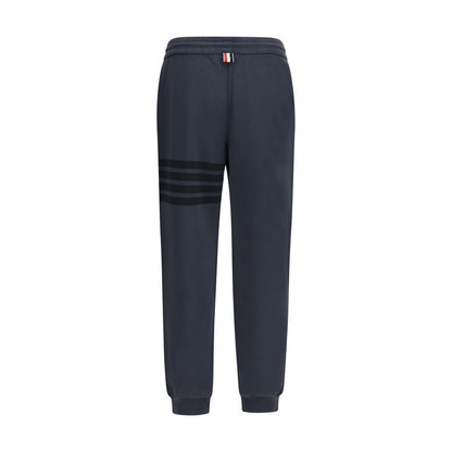 Thom Browne Gray Cotton Joggers (Workout Pants)