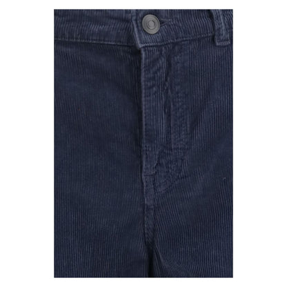The Row Blue Cotton Casual Pants