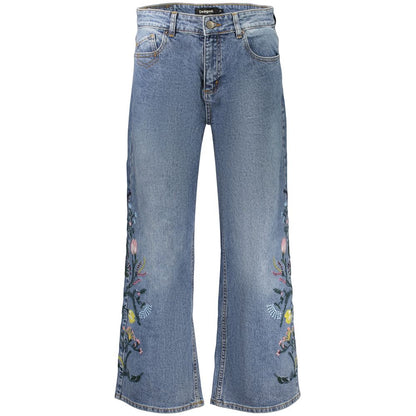 Desigual Blue Cotton Women's Jean