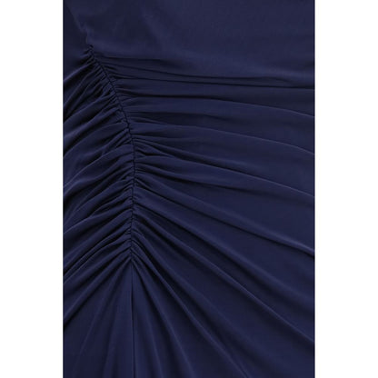 Versace Blue Viscose Casual Dress