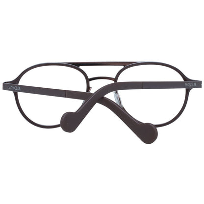 Moncler Brown Metal Glasses (Frames)