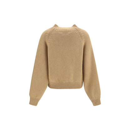 Khaite Beige Cashmere Sweater