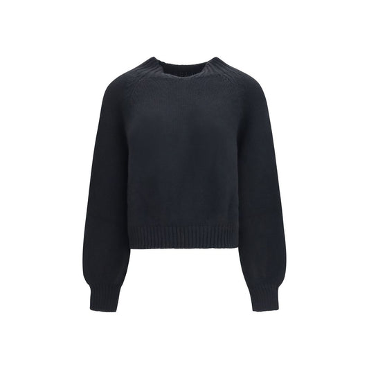 Khaite Black Cashmere Sweater