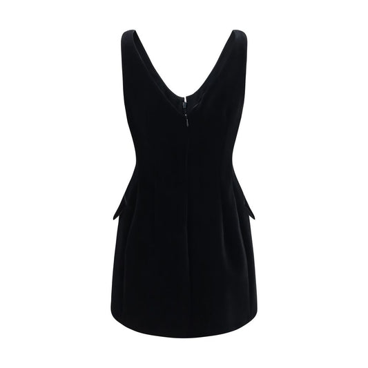 Max Mara Black Polyester Cocktail Dress