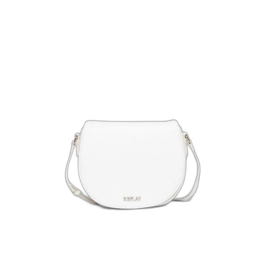 Replay White Polyethylene Handbag