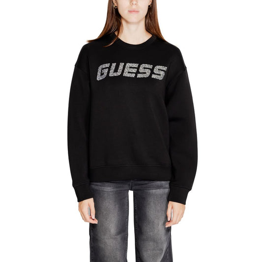 Guess Active Black Viscose Sweatshirt