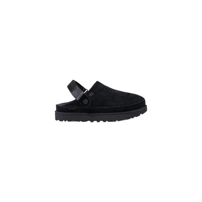 UGG Black Recycled Polyester Platform Pumps