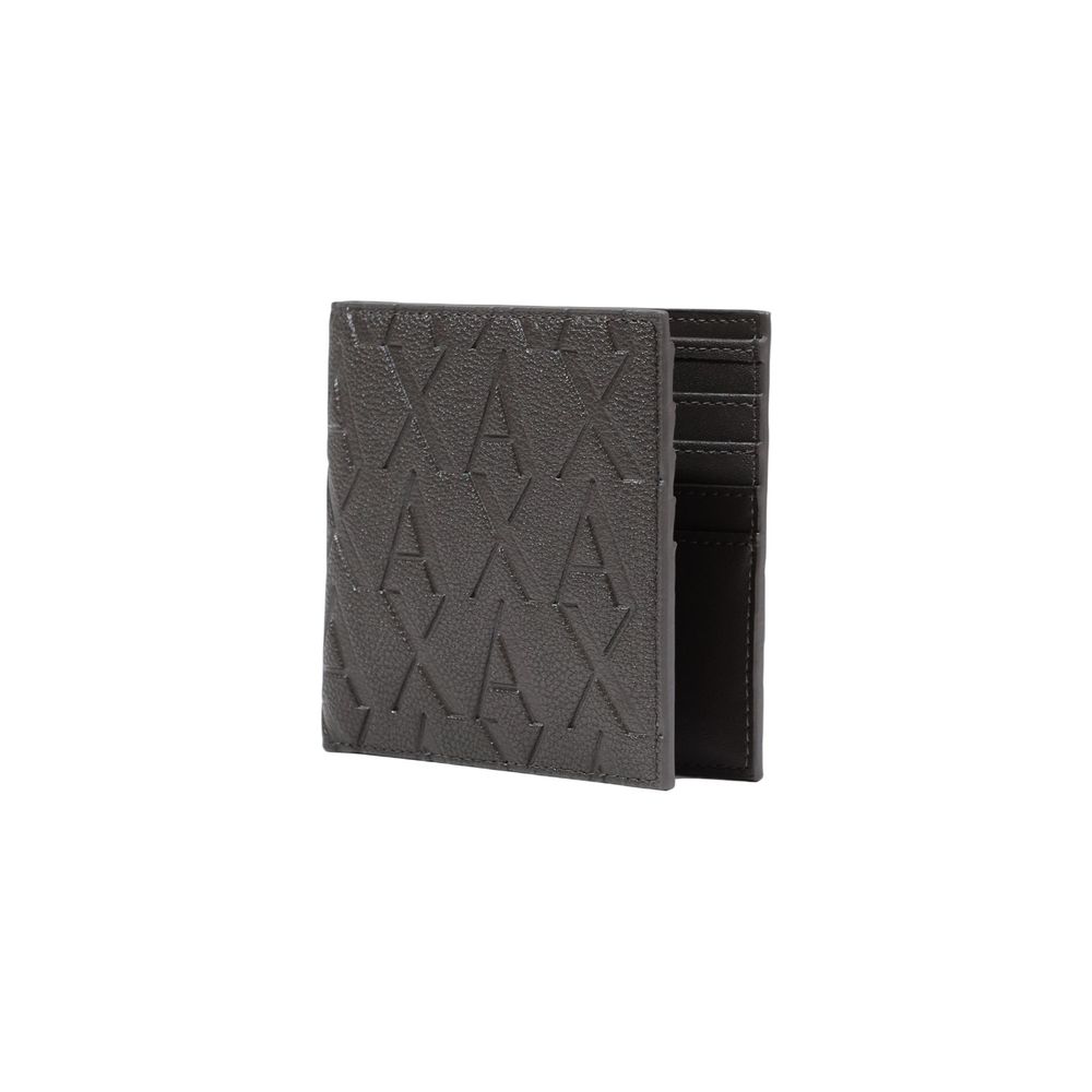 Armani Exchange Brown Polyester Cardholder