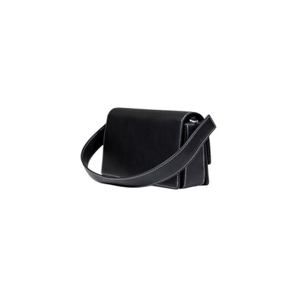 Karl Lagerfeld Black Artificial Leather Handbag