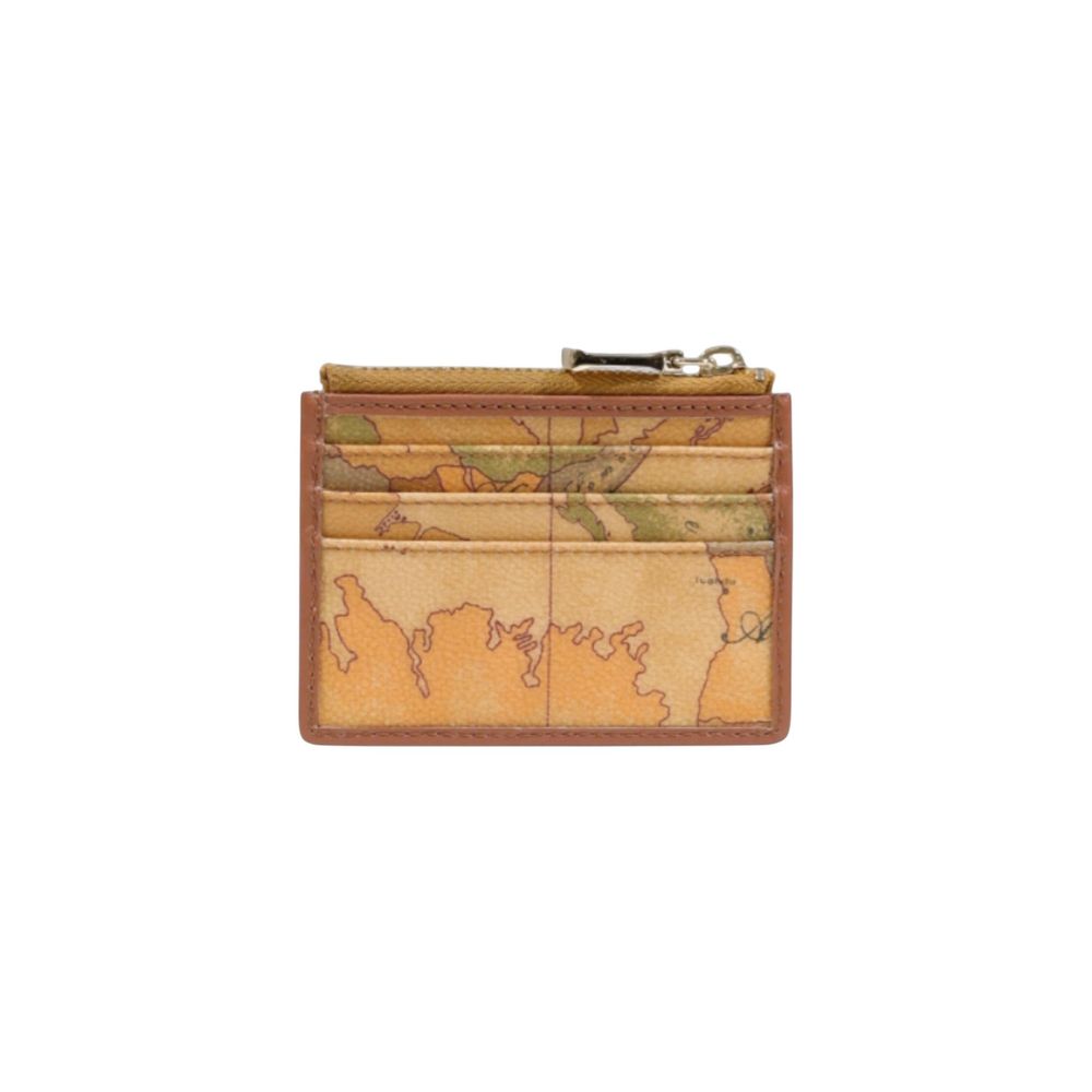Alviero Martini Prima Classe Beige Pvc Cardholder