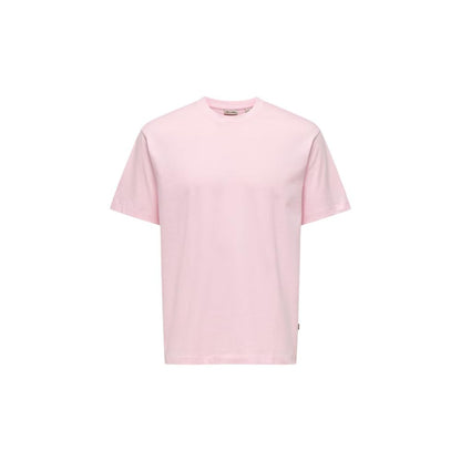 Only & Sons Multicolor Organic Cotton T-Shirt