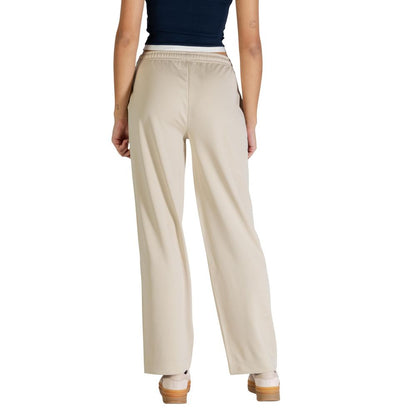 Tommy Hilfiger Jeans Beige Recycled Polyester Joggers (Workout Pants)