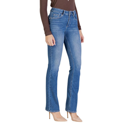 Liu Jo Blue Cotton Skinny Jeans