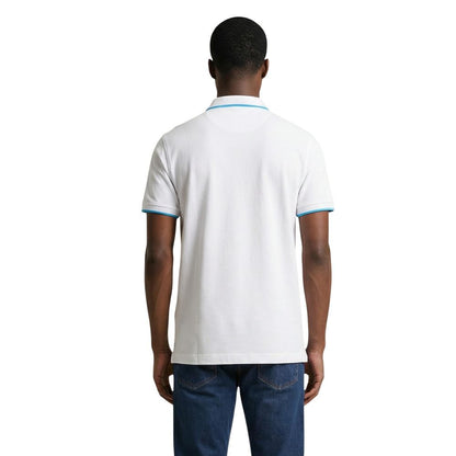 U.S. POLO ASSN. White Cotton Polo Shirt