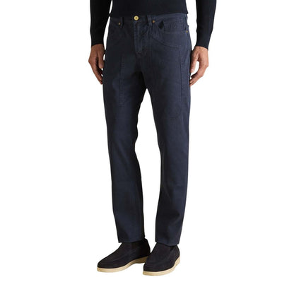 Jeckerson Blue Cotton Skinny Jeans
