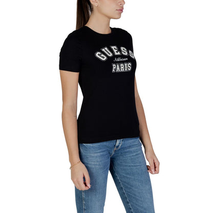 Guess Active Black Cotton T-Shirt