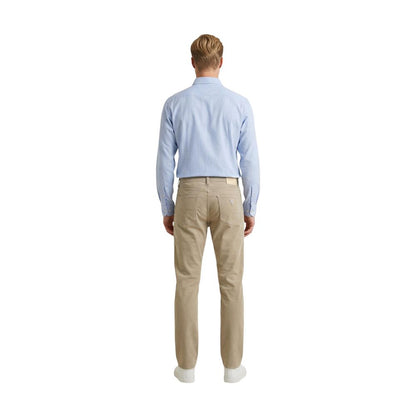 Guess Beige Cotton Skinny Pants