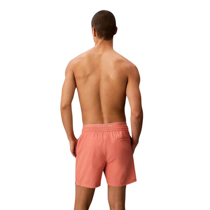 Calvin Klein Jeans Orange Recycled Polyester Swim Shorts