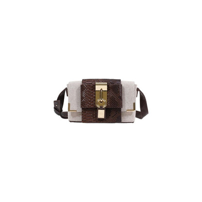 Replay Beige Polyester Handbag
